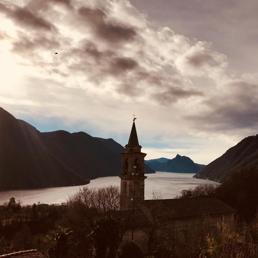 Casa Di Borgo Vista Lago Valsolda Exteriér fotografie